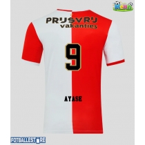 Feyenoord Ayase Ueda #9 Hjemmedrakt 2025-26 Kortermet